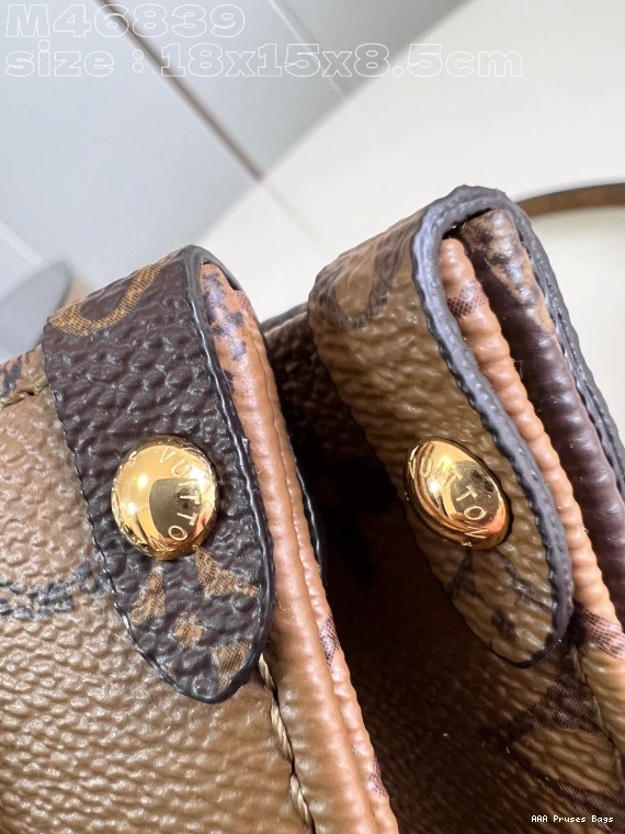AAA Pruses Bags LOUIS BB-18*15*8.5cm VUITTON ONTHEGO 0711